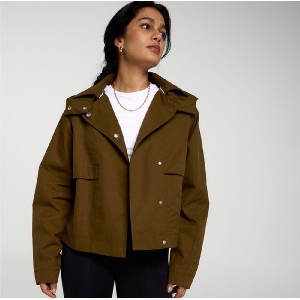 CALIA Women's Crop Trench Jacket. Size XXl (NWTS)